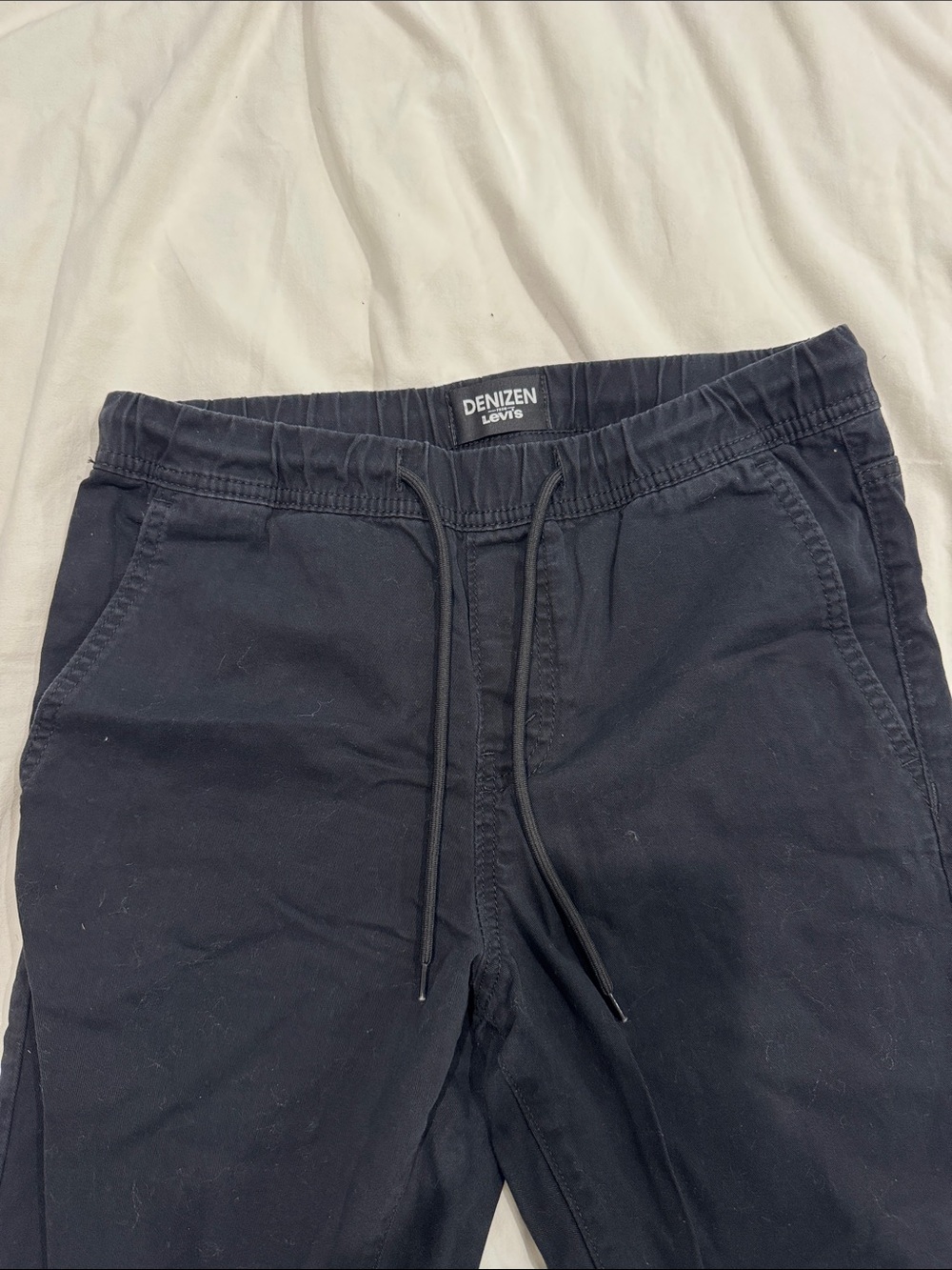 Denizen from Levi's Black Drawstring Jogger Pants - Picture 2 of 6